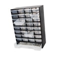 thumbnail image 4 of Siruishop Drawer Storage Cabinet Organizer Container with 33 Compartment Bathroom Tool Box Black, 4 of 8
