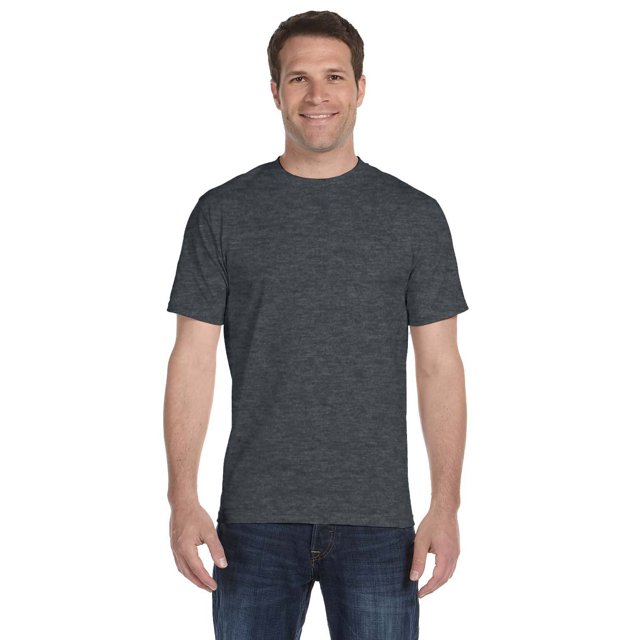 Gildan T-Shirt Adulte DryBlend 56 oz, 50/50 - Gris Foncé - TG