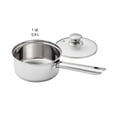 thumbnail image 2 of Mainstays Stainless Steel Cookware Set, 24-piece, 2 of 10