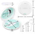 thumbnail image 3 of Retainer Case, Slim Aligner Case with Adjustable Vent Holes and Mirror, Compatible with Invisalign, Night Guard and Mouth Guard, Premium Retainer Case, With Aligner Remover Tool, Chew & Brush, 3 of 6