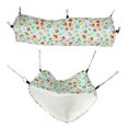 thumbnail image 2 of Small Pet Cage Hammock Set, Bite  Comfortable Warm Passage Design Hamster Hammock Tunnel Cage  For Small Animals For Squirrel For Hamster, 2 of 8