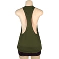 thumbnail image 1 of Timegard Womens Tank Top Summer Athletic Sleeveless Racerback Casual Comfy Workout Tee Top Solid Color, 1 of 3
