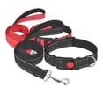 thumbnail image 2 of YOPTOP Pet Collars Puppy Leash Dog Collars for Small Medium Large Dogs with Leash Sets for Daily Walks(Red),red,M, 2 of 5