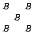 thumbnail image 2 of Youkk Iron Decoration Doorplate Durable And Rustproof Wide Application Not Easy To Fade Metal Metal Letters House Numbers B17--B 5Set, 2 of 6