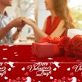 thumbnail image 2 of Valentine’s Day Tableware Set, 20-Piece Paper Plates Cups Napkins Tablecloth, Disposable Heart Pattern Party Supplies for Romantic Dinner and Holiday Gatherings, 2 of 6