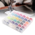 thumbnail image 3 of Bobbins et Fils à Coudre Fil & Fil de Soie Couture Fils Colorés, 3 of 8