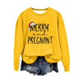 thumbnail image 1 of Birdeem Chandail de Noël pour Femmes Col Rond Imprimé Ample Manches Longues Sans Capuche, 1 of 1