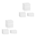 thumbnail image 2 of relayinert 12 Paquets Blanc Pratique Prise de Notes avec Haute Résolution Notes Autocollantes Transparentes Notes de Poste Polyvalentes 2 Ensembles, 2 of 6