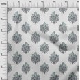 thumbnail image 2 of oneOone Georgette Viscose Fabric Leaves|Floral & Paisley Block Print Sewing Fabric BTY 42 Inch Wide, 2 of 4