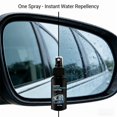 thumbnail image 3 of Windshield Glass Cleaner,Glass Coating Spray for Car Windshield,Glass Cleaner with Rain Repellent for Exterior Automotive Glass and Windshields to Shield Against Rain,Snow,Cleaner Spray for Car, 3 of 5