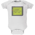 thumbnail image 1 of Halloween Player 1 One Costume New Born Gamer Funny Soft Baby One Piece, 1 of 1