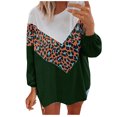 thumbnail image 2 of RKSTN Sweaters for Women Fashion Leopard Print Comfortable Long Sleeves Sweater Tops Fall Sweaters, 2 of 8