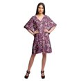 thumbnail image 4 of Moomaya Robe Courte de Caftan de Plage, Robe de Couverture Imprimée, Kaftan pour Femmes, Tenue de Plage, Couverture, 4 of 4