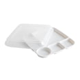 thumbnail image 1 of Plateau divisé pour micro-ondes Nordic Ware avec couvercle, 1 of 7
