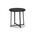 thumbnail image 1 of Baxton Studio Sadiya Industrial Black Metal Outdoor Side Table, 1 of 5