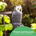 thumbnail image 3 of Homarden | Bird Blinder Scarecrow Fake Owl Decoy - Pest Repellent Garden | 1, 3 of 7