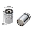 thumbnail image 3 of Accessoire d'Aérateur/pulvérisateur de Robinet en Laiton à Économie d'Eau avec Pivotement à 360 Degrés, 3 of 3