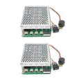 thumbnail image 1 of 2X DC 10-55V 100A 3000W Contrôleur de Vitesse Moteur Réversible PWM Contrôle avant et Arrière, 1 of 5