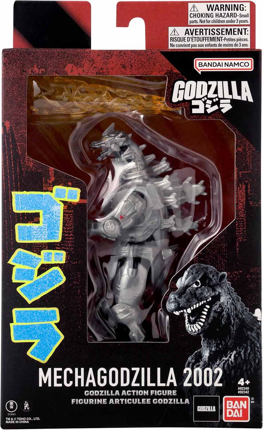 Godzilla Figurine Articulée de 6 Pouces Bandai Namco - Mécha Godzilla 2002