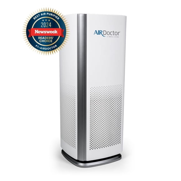 AIRDOCTOR AD1000 4-in-1 Air Purifier | Guest Rooms, Kids Bedrooms, Home Offices | Circulates 285 sq. ft. 4x/Hour
