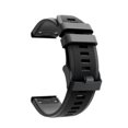 thumbnail image 1 of 22MM Black Silicone Watch Strap Quick Release Stylish Durable Comfortable Universal For Watches, 1 of 3