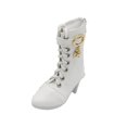 thumbnail image 2 of Langgg Chaussures à Talons Hauts Tenues Mode pour Poupée BJD 1/3 Poupée 60 cm Poupée BJD 24 Pouces Blanc, 2 of 9