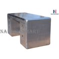 thumbnail image 5 of Nauticalmart Deco Aviator Writing Desk - Aluminium Table Mid Century Industrial Furniture, 5 of 5