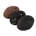 thumbnail image 3 of Graflsoa Dual-Sided Volcanic Pumice Stone for Foot Care - Black, Removes Dead Skin & Calluses, Promotes Relaxation & Blood Circulation, Easy to Hang & Store, 3 of 6