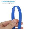 thumbnail image 4 of Unique Bargains Bamboo Strips for Weaving 7/16' x 10 Ft Thin Flat Wicker Rattan Cane Reed, Sky Blue, 5 Pack, 4 of 6