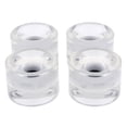 thumbnail image 1 of jinwen 4 Pcs Roues Lumineuses de 70 mm pour Planche à Roulettes Longboard Luisent la Nuit 78A Blanc, 1 of 9
