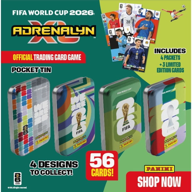 2026 Panini Adrenalyn XL FIFA World Cup TRADING CARDS - Silver
