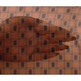 thumbnail image 4 of oneOone Tissu en Viscose Chiffon Imprimé Ikat Tourbillon & Carreaux Tissu au Mètre 42 Pouces de Large, 4 of 4