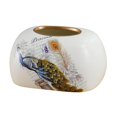 thumbnail image 1 of ziyahi Elegant Tissue Box Cover Organizer for Office Desk and Table Countertop Peacock, 1 of 9