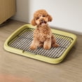 thumbnail image 1 of EGNMCR Flat Bottom Dog Toilet Detachable And Washable Pet Specific Dog Urine Potty Easy To Clean Designs Suitable For Small And Medium Sized Dogs Plastics dog toilets, 1 of 6