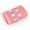 Pink, variant on Tauxra Striped Bath Towel 13.7 x 29.5 in Soft Absorbent Hand Towel Quick Drying for Bathroom Gym Travel Pink