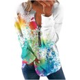thumbnail image 2 of 2023 Mode Féminine Sweatshirt 50% off Dégagement Femmes Tops Fall Long Sleeve Pull Décontracté Shirt Dames Habillés Col Rond Sweatshirts, 2 of 5