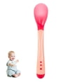 thumbnail image 2 of 2pcs Baby Temperature Sensing Tableware Set Utensil Toddler Dinnerware Cutlery Cartoon Food Feeding Spoon Fork, 2 of 8