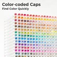 thumbnail image 4 of Alcohol Markers Double Tipped Art Marker Set for Artists Adults Coloring Sketch Illustration - Chisel & Fine Dual Tips - 100 Colors - Oahu Series of Markers, 4 of 8