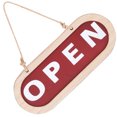 thumbnail image 1 of BESTYASH Panneau Open Closed pour Porte d'Entreprise en Bois Informations Client 1 Paquet, 1 of 5