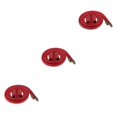 thumbnail image 2 of Decodeary Leather Drawstring Replacement Strap for Bucket Handbag Bag Red 3Set, 2 of 6