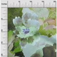 thumbnail image 2 of oneOone Georgette Viscose Light Green Fabric Floral Craft Projects Decor Fabric Printed By The Yard 42 Inch Wide, 2 of 4