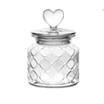 thumbnail image 2 of Fwttom Glass Jar with Lid and Heart Shaped Knob, 2 of 9