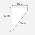thumbnail image 4 of 100Pcs Disposable Piping Bags Thickened Non Toxic Odorless Anti Slippery Plastic Cake Decorating Tool Large Size 22x33x37cm, 4 of 5