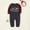 Red, variant on EGNMCR Christmas Pajamas for Family, Classic Plaid Xmas Sleepwear for Christmas Parent-Child Outfit Christmas Toddler Baby Letter Print Blouse+Pants Family Clothes Pajamas Women Blouse pants