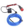 thumbnail image 4 of Bande Lumineuse LED Auto, 3 Mètres Éclairage Intérieur Automobile Bande Lumineuse LED Lumière de Porte de Voiture Durable, 4 of 14