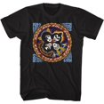 thumbnail image 1 of Kiss Rockandrollover Black Adult T-Shirt, 1 of 2