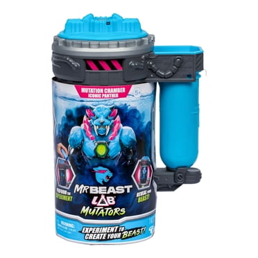 Chambre de Mutation du laboratoire MrBeast. Expérimentez pour faire Muter Votre bête. Libérez la panthère emblématique