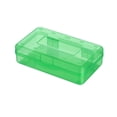 thumbnail image 2 of Boovnll Plastic Pencil Box, 2Pc Plastic Pencil Box Large Capacity Pencil Boxes Clear Boxes with Snap-Tight Lid Stackable and Stylish Office Supplies Storage Organizer Box, Pencil Case, 2 of 2
