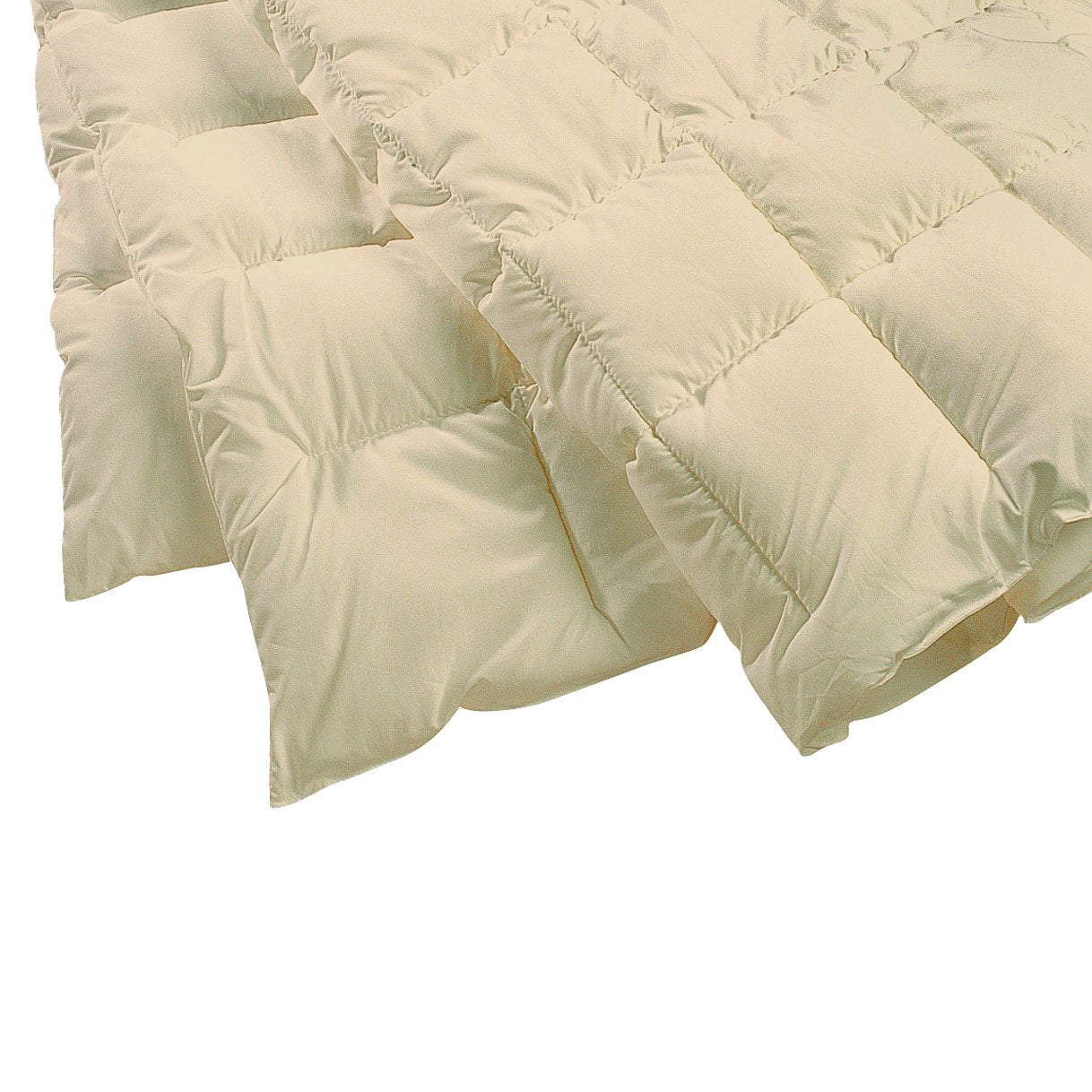 Dust Mite- and Allergen-Proof Lightweight Comforter; “Premium Microfiber” (Twin; 'Natural' Cream Color)