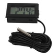 thumbnail image 2 of Digital Thermometer, Embedded Small Digital Temperature Meter 160mAh Accurate LCD  for Fish Tank, 2 of 7